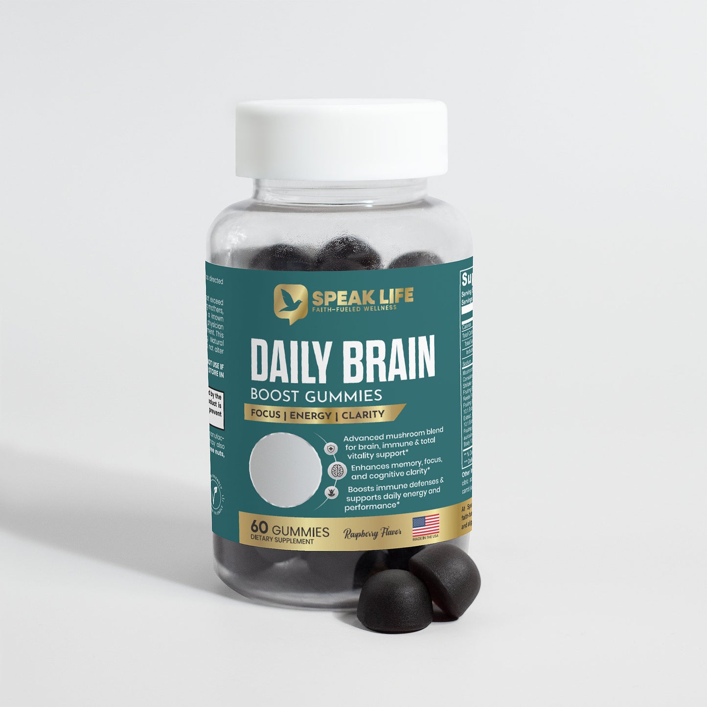 Focus, Energy, Clarity, Mushroom Complex